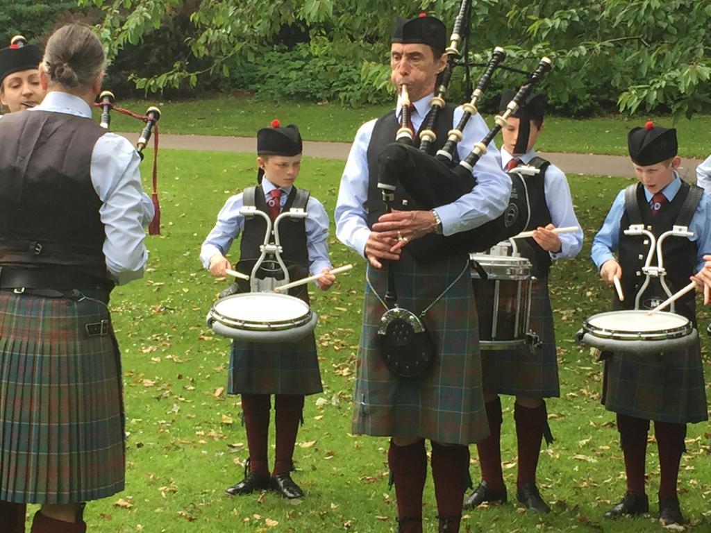 Stockbridge Pipe Band - Glamis Castle - June 2019